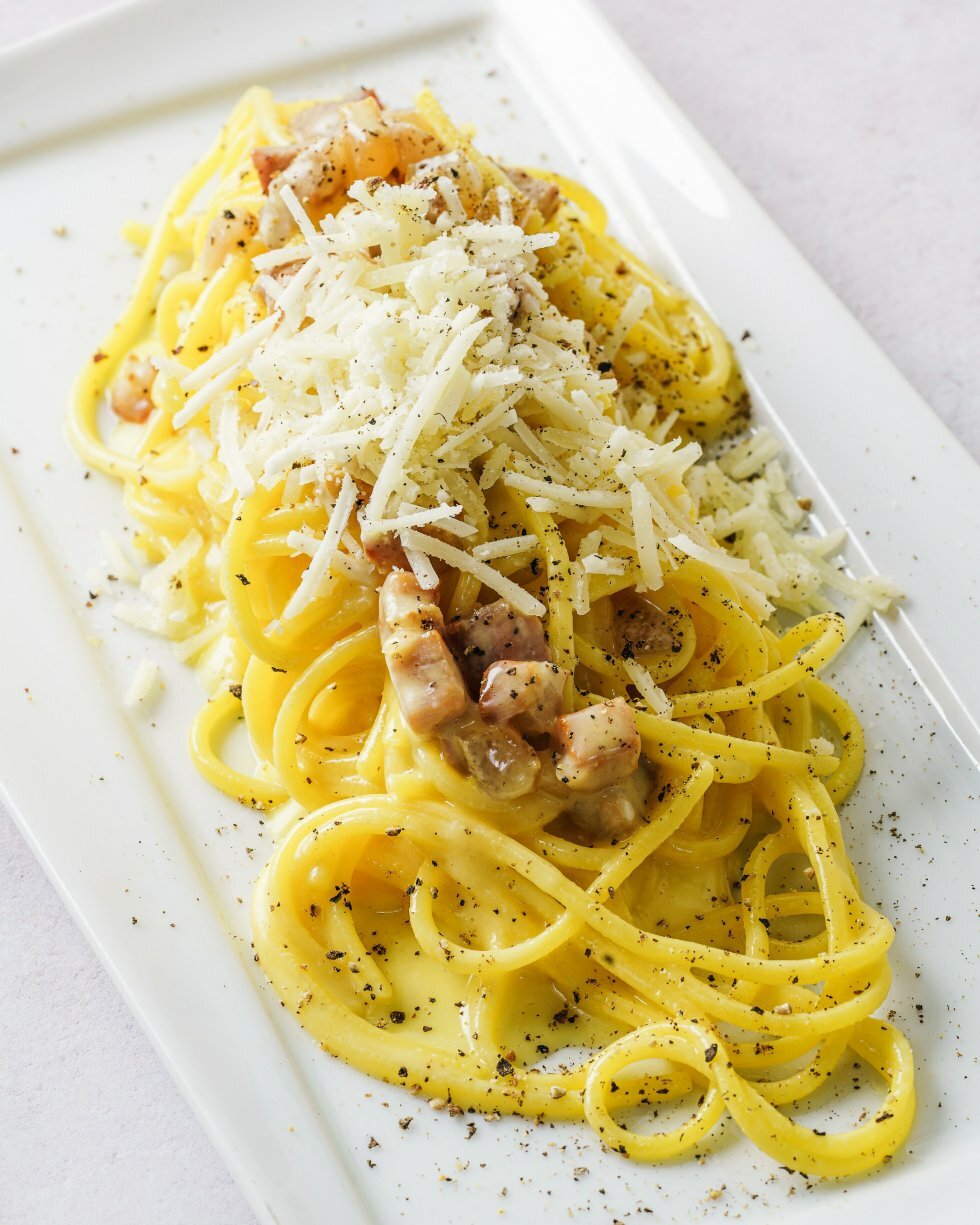 Spaghetti Carbonara - Foto: Pexels - 5 italienske pasta-klassikere du bør kende