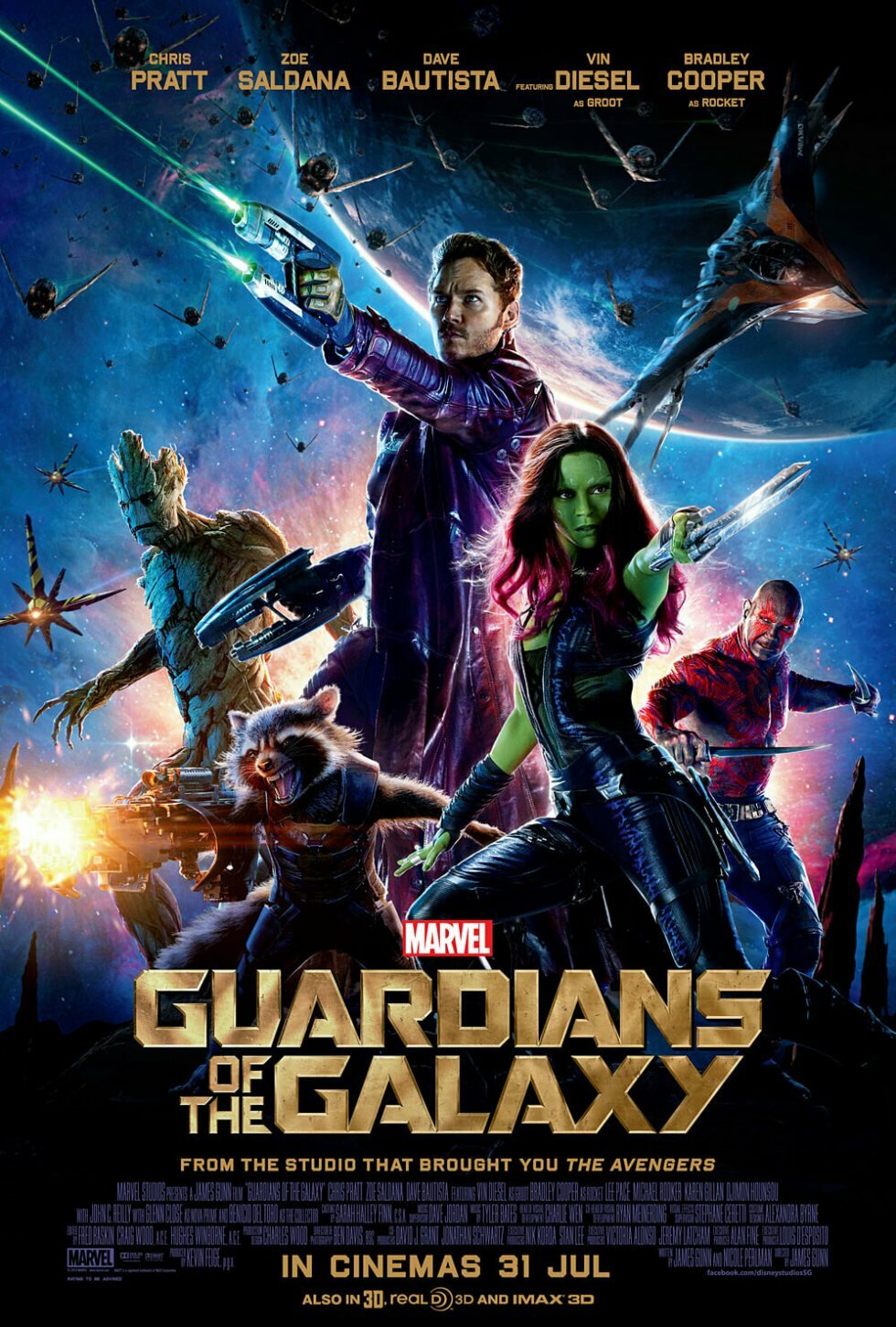 Guardian of the Galaxy - Marvel Studios - 71 timers film-maraton: I denne rækkefølge skal du se Marvel filmene