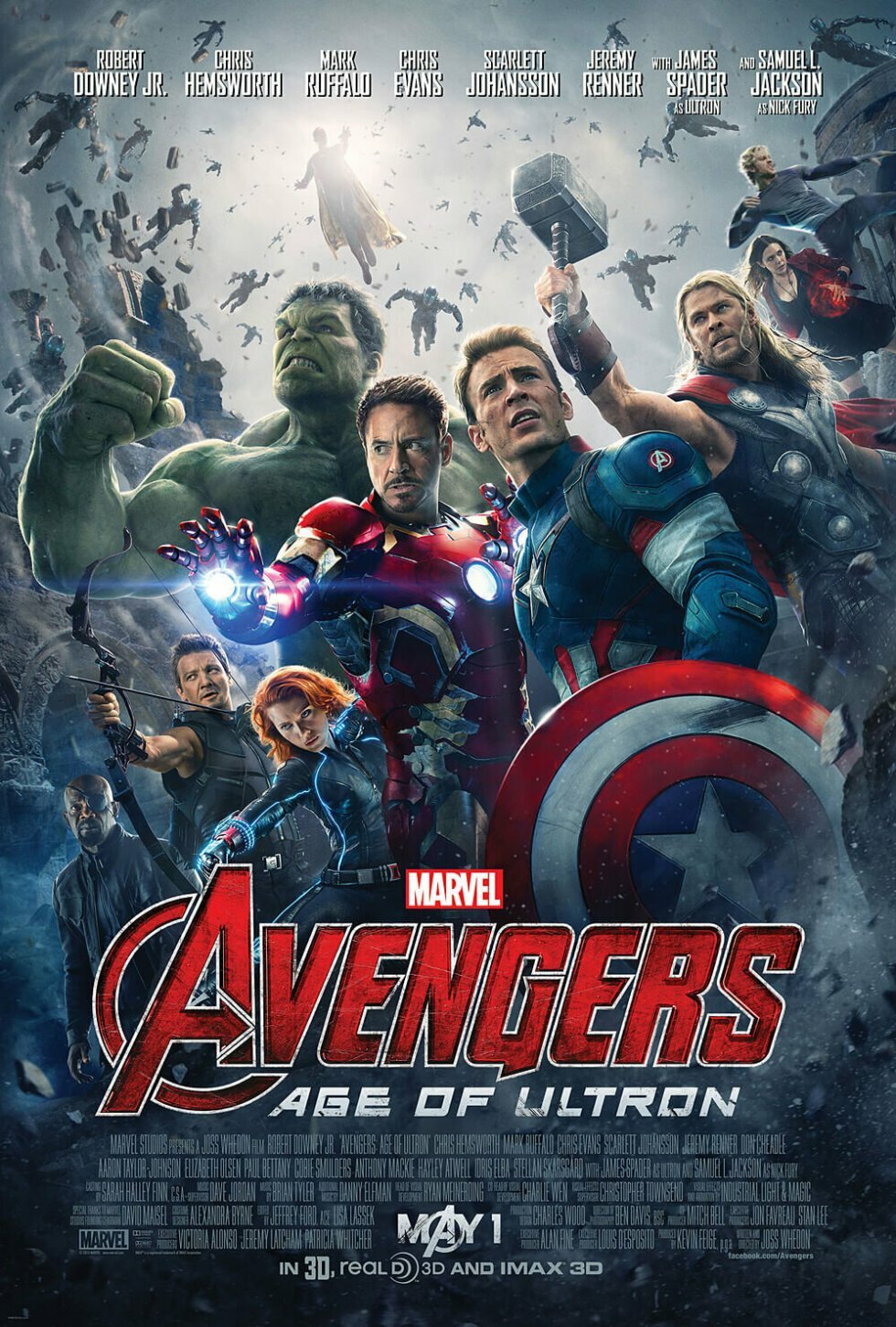 Avengers: Age of Ultron - Marvel Studios - 71 timers film-maraton: I denne rækkefølge skal du se Marvel filmene