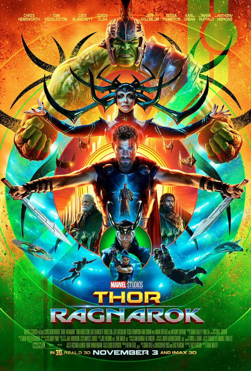 Thor: Ragnarok - Marvel Studios - 71 timers film-maraton: I denne rækkefølge skal du se Marvel filmene