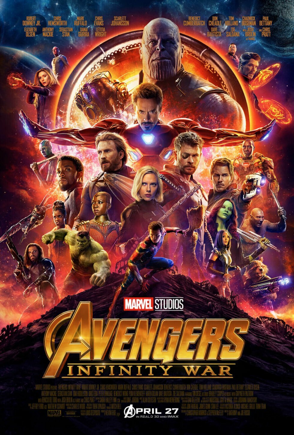 Avengers: Infinity War - Marvel Studios - 71 timers film-maraton: I denne rækkefølge skal du se Marvel filmene