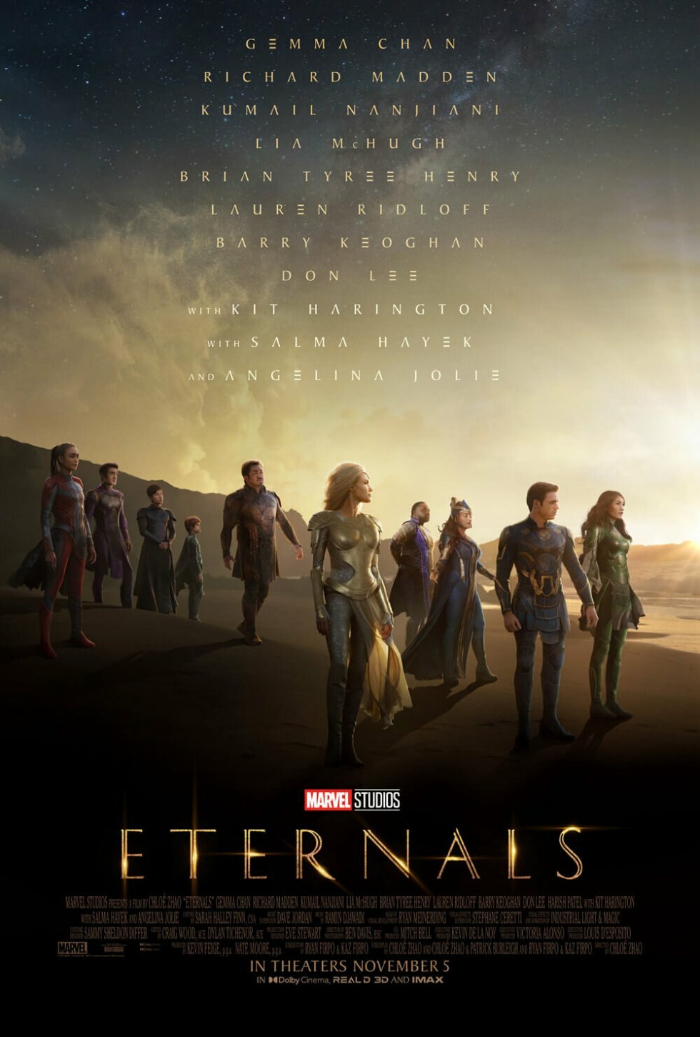 Eternals - Marvel Studios - 71 timers film-maraton: I denne rækkefølge skal du se Marvel filmene