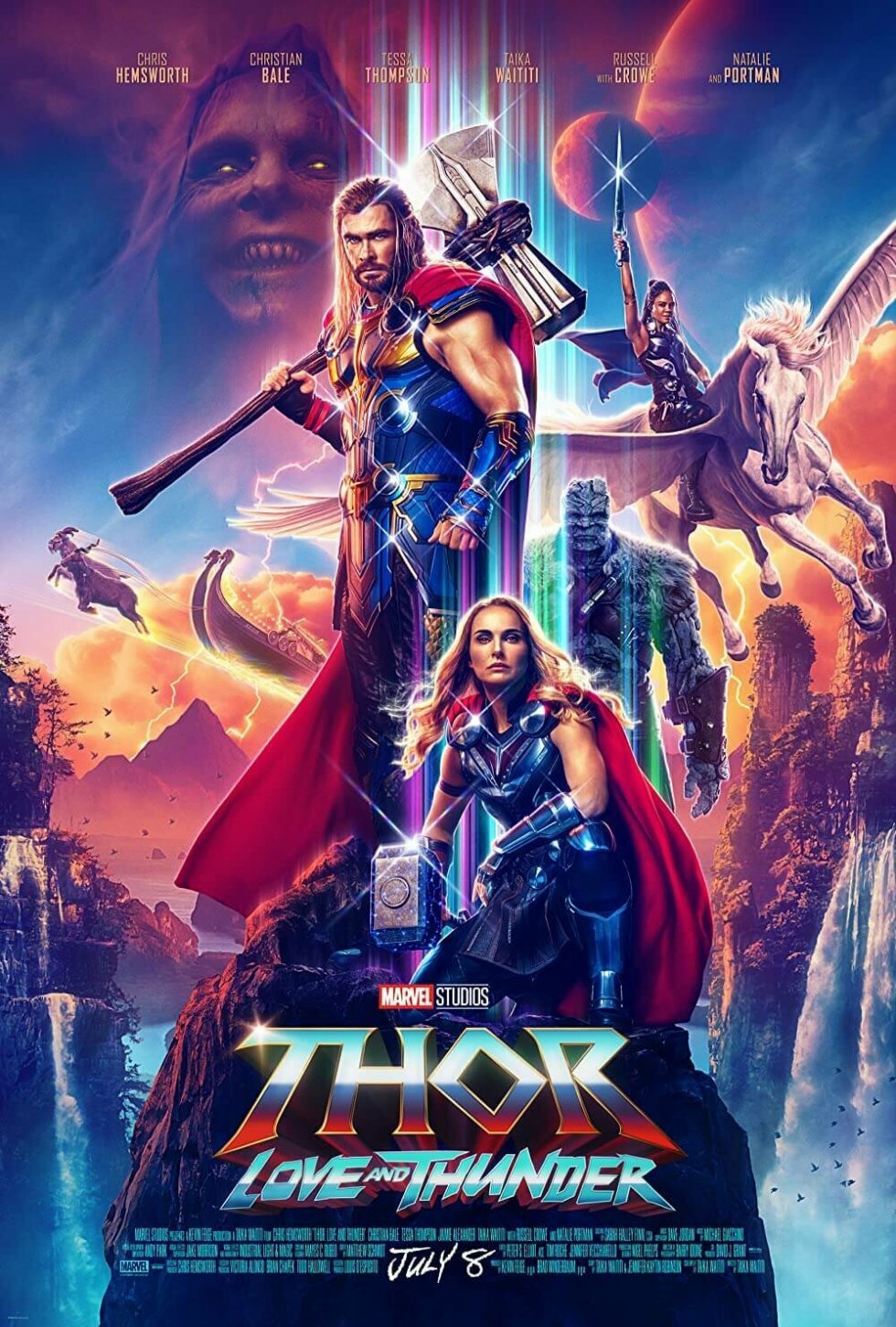 Thor: Love and Thunder - Marvel Studios - 71 timers film-maraton: I denne rækkefølge skal du se Marvel filmene