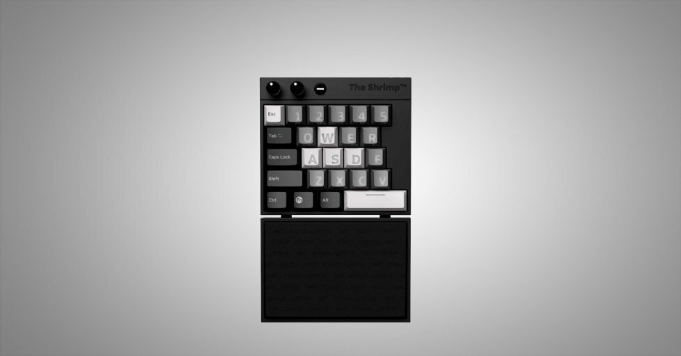The Shrimp - Tastatur, mus og lyd til din Gamer-PC