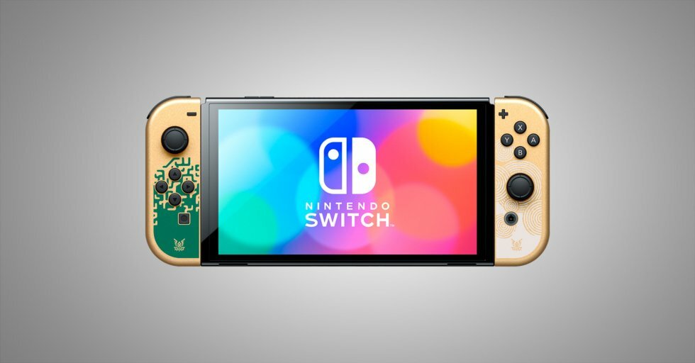 Nintendo Switch OLED Legend of Zelda-edition