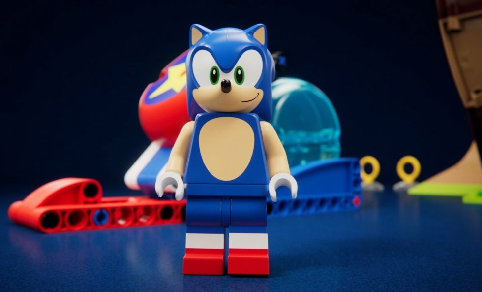 Sonic sprinter ind i LEGOs univers