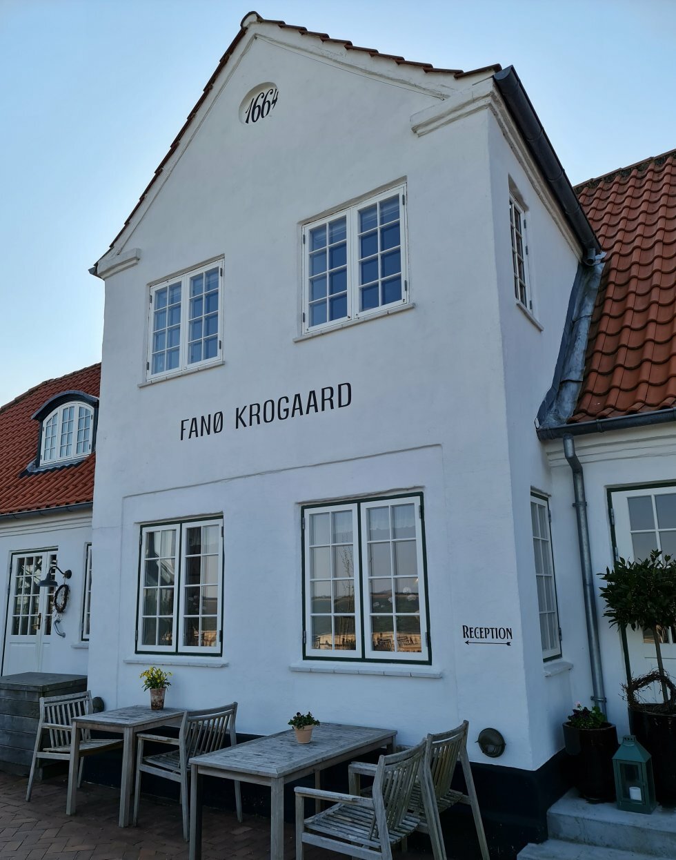 Fanø Krogaard - en af mange sublime spisesteder på Fanø.  - Rejse-reportage: Turen går til Fanø