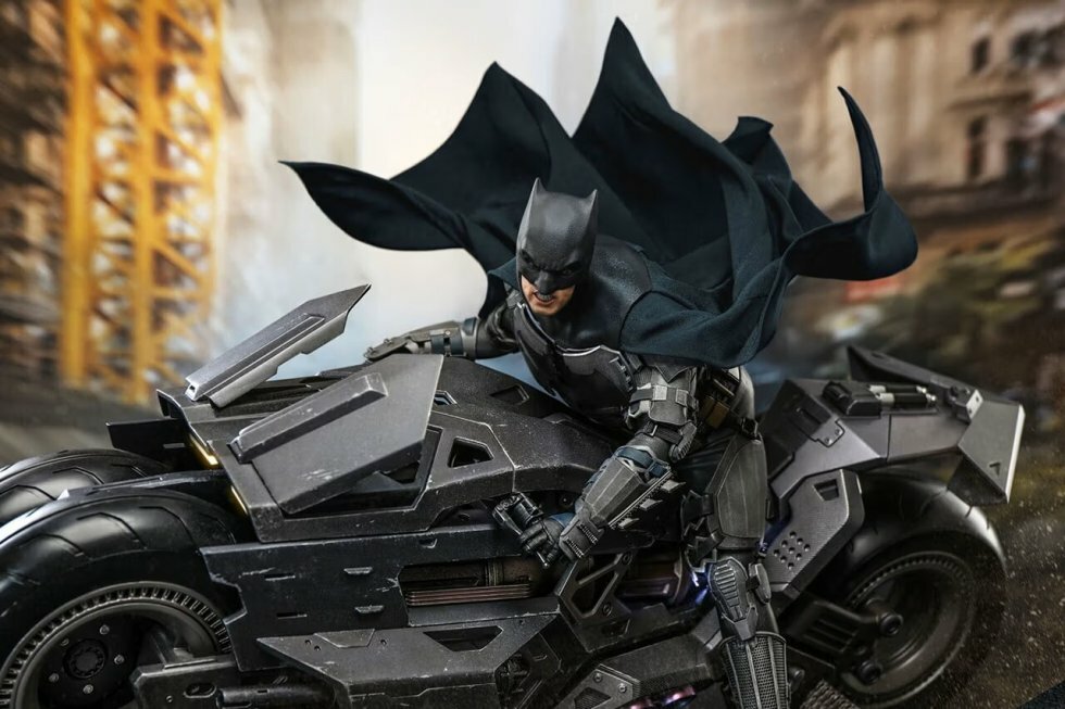 Hot Toys lancerer Ben Affleck Batman and Batcycle-actionfigur i optakt til The Flash