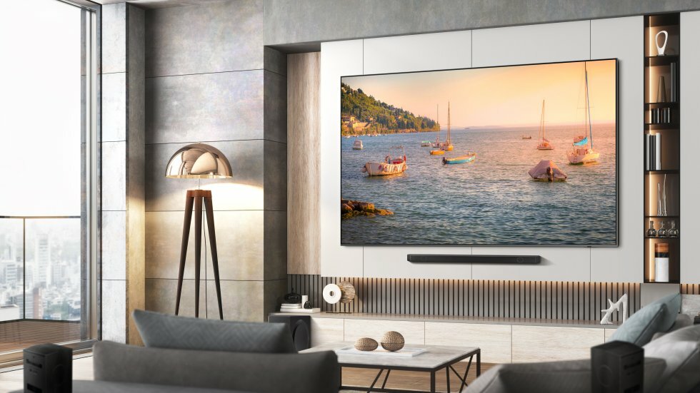 Samsung er klar med et 98" stort QLED TV