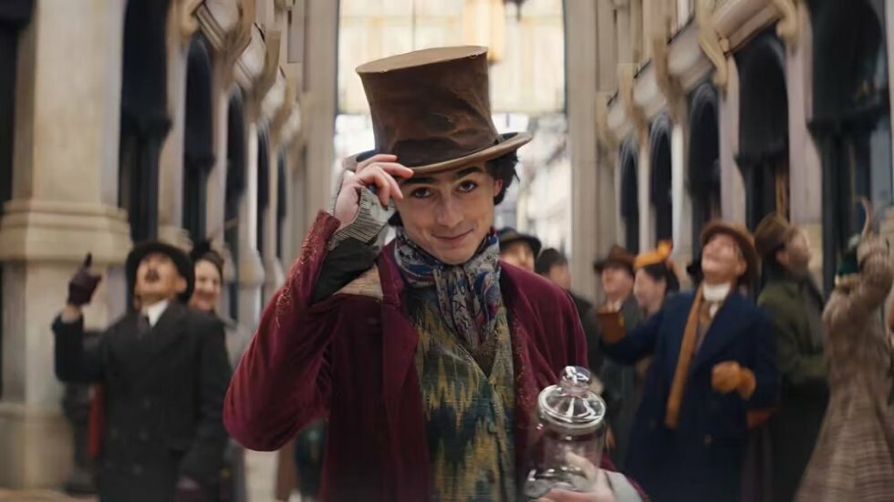 Timothy Chalamet er en ung chokoladefabrikant i første trailer til Wonka