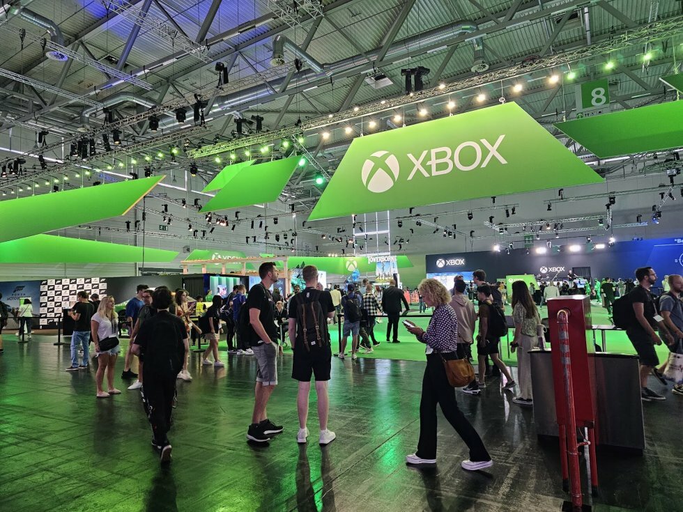 Xbox er tilbage med fysiske fremvisninger - Her er det stilhed før åbningen, til årets Gamescom - Foto: Privat - Spilmessen er død, længe leve Gamescom!