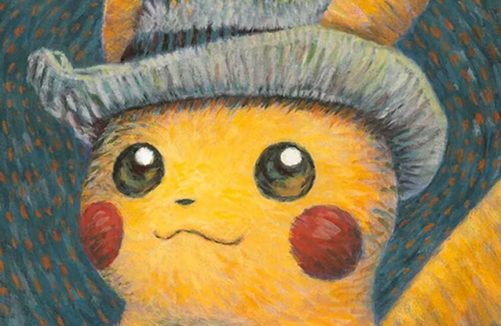 Pokemon-udstilling på Van Gogh-museum skaber kæmpe efterspørgsel på unikt Pikachu-kort