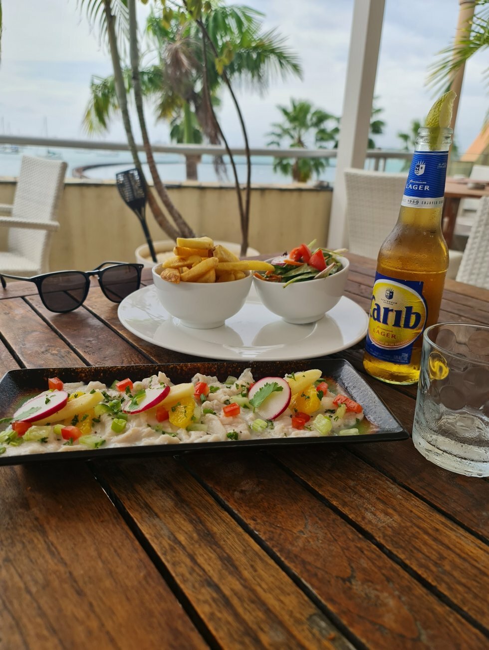 Frokost on point hos La Terrasse.  - Rejse-reportage: Caribisk eventyr på St. Martin