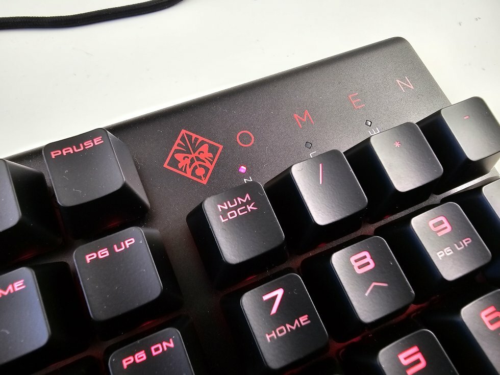 HP Omen Encoder - Test: Omen Encoder Cherry MX Keyboard