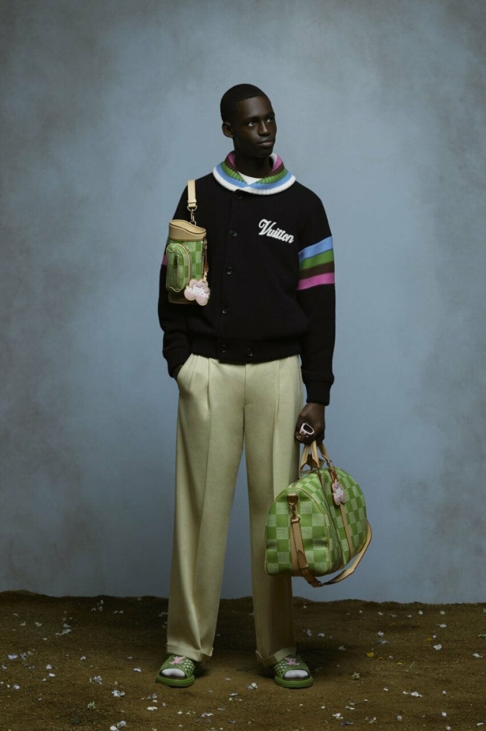 Louis Vuitton Spring 2024 Men?s Capsule Collection by Tyler, The Creator © Louis Vuitton ? All rights reserved - Tyler, The Creator giver sit spin på Louis Vuittons herrekollektion
