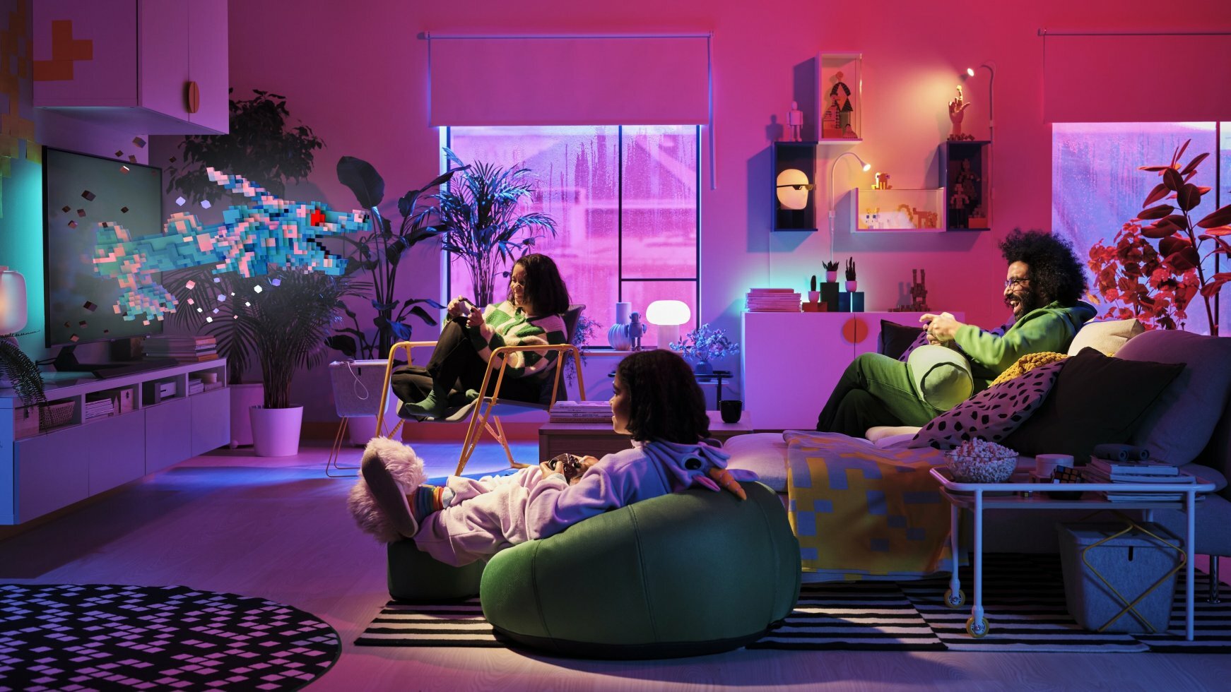 IKEA bevæger sig væk fra tung og neonlys-prægede designtrends med ny gamer møbelkollektion