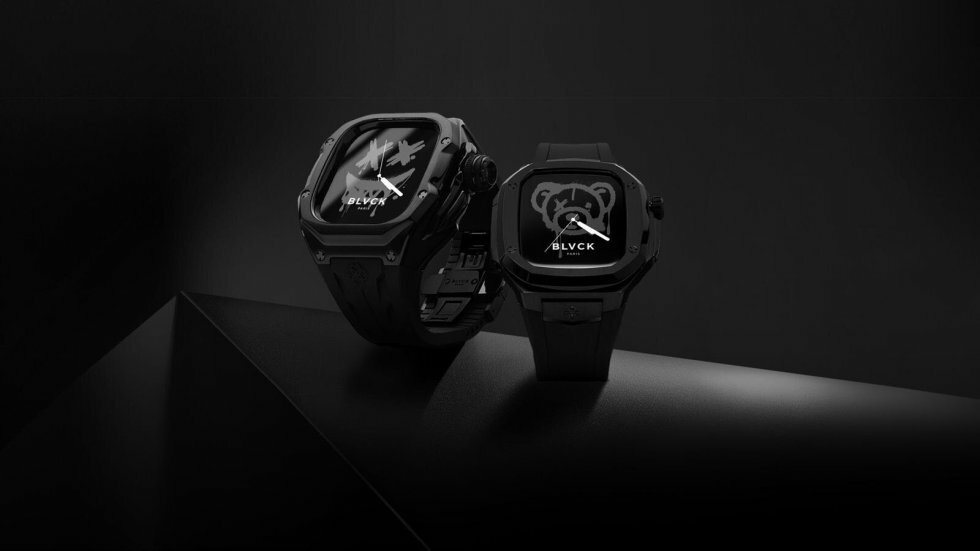 Blackout dit Apple Watch med Golden Concept x Blvck Paris cases