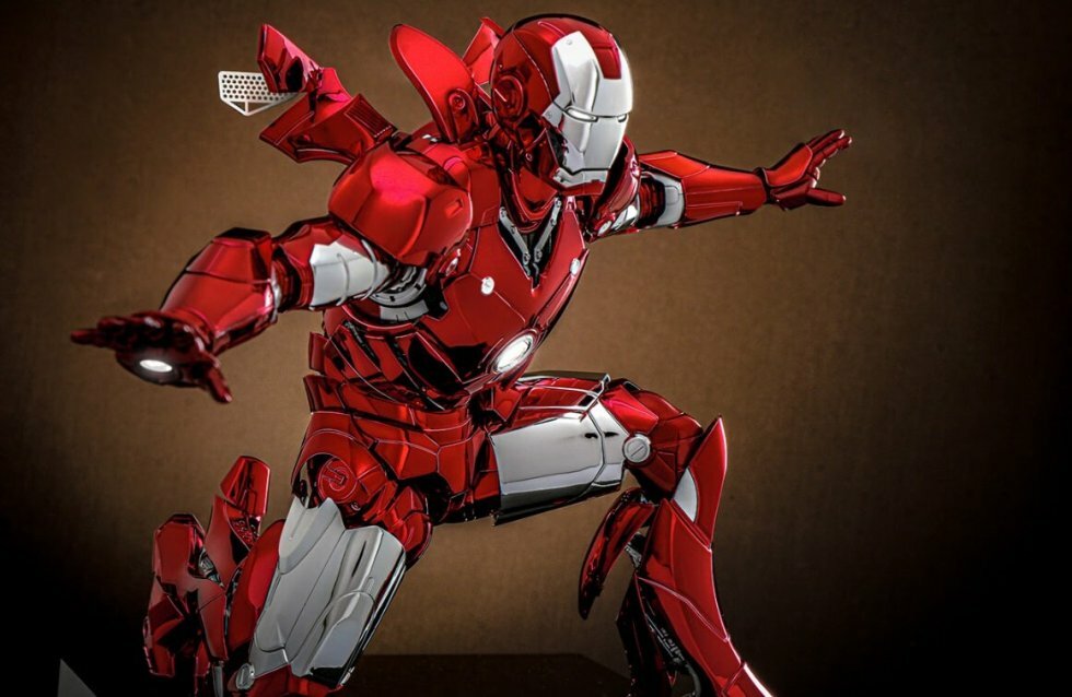 Hot Toys har lanceret en limiteret Iron Man-figur i metallisk rød og sølv-krom