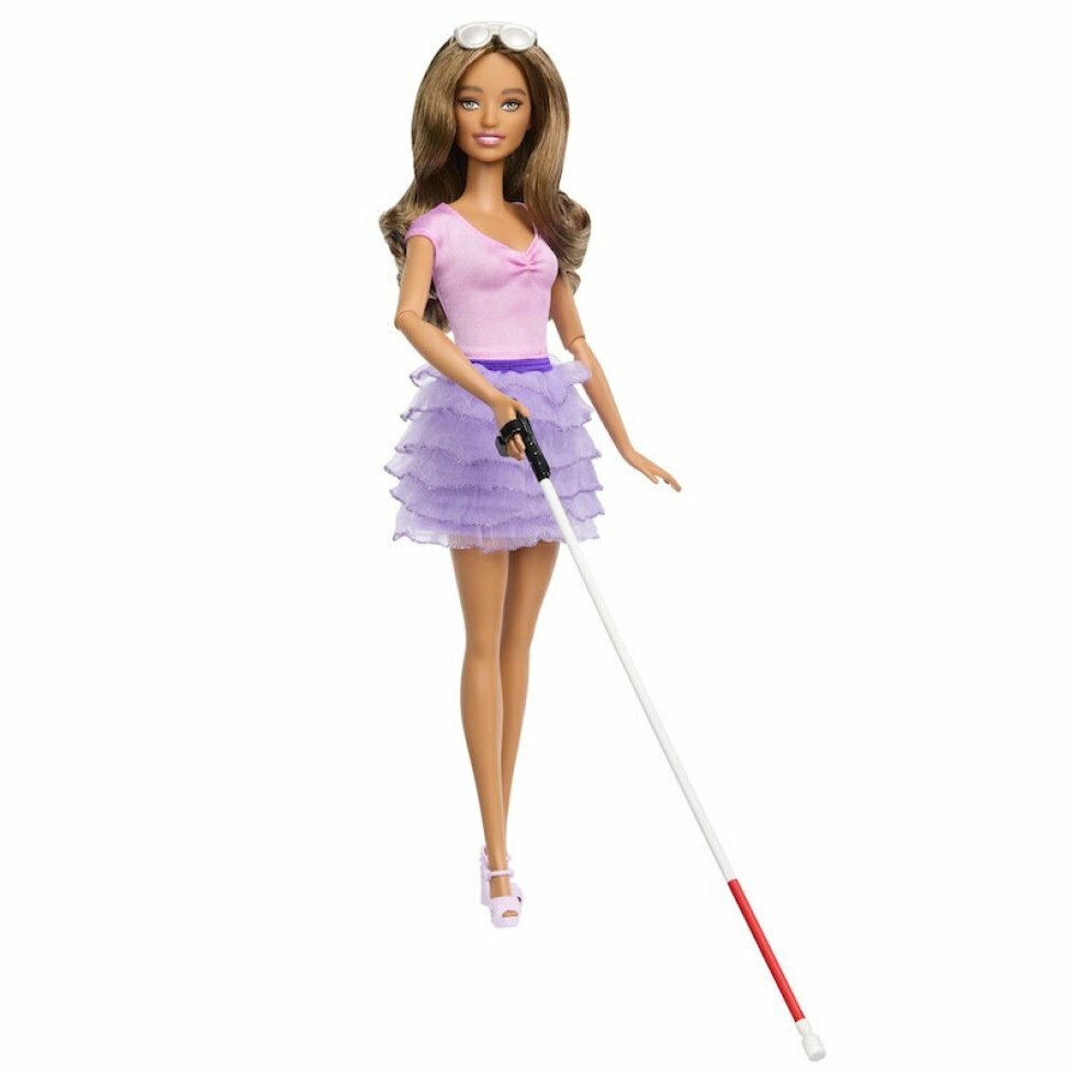 Mattel er på trapperne med den første blinde Barbie-dukke nogensinde