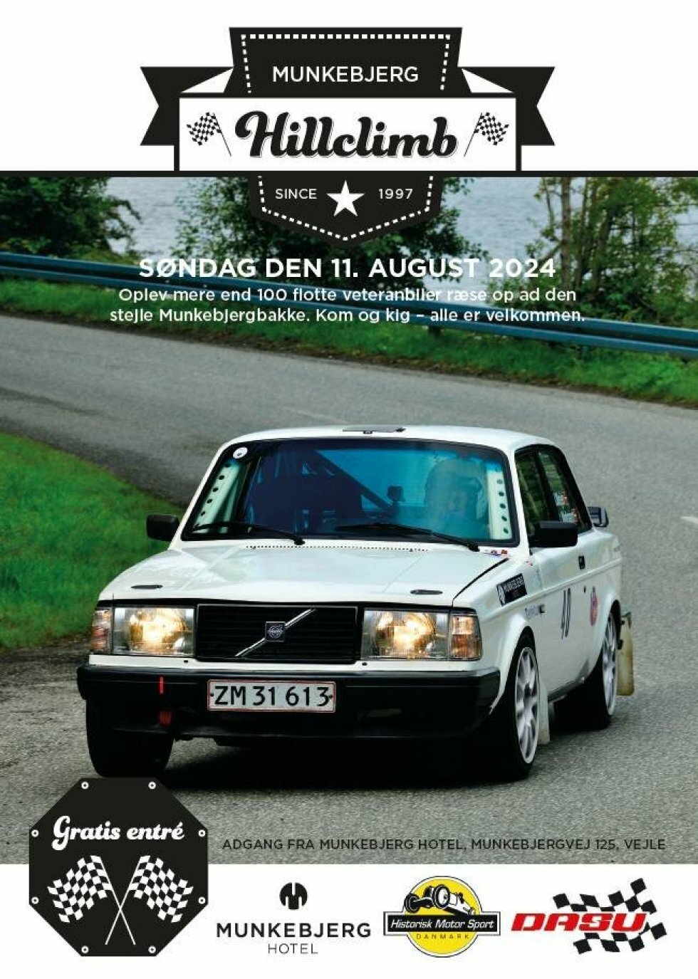 Munkebjerg Hill Climb - Klar til Munkebjerg Hill Climb: Klassisk Bilfest på Bjerget