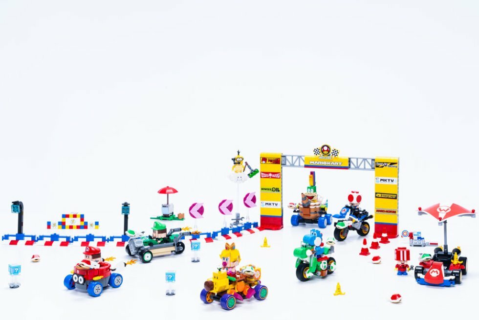 LEGO lancerer for første gang et Super Mario: Mario Kart-sæt 