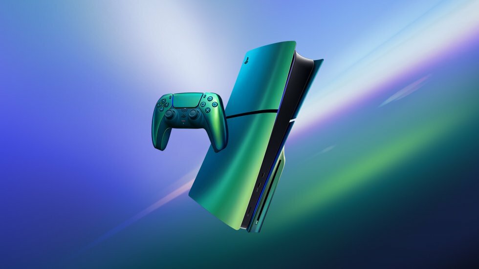 Chroma Teal - Sony afslører ny Chroma-kollektion til PS5: DualSense og covers i farveskiftende versioner