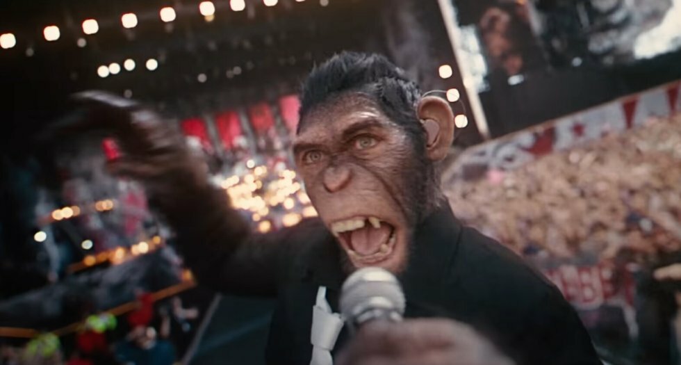 Better Man: Robbie Williams spilles af animeret menneskeabe i sangerens nye film