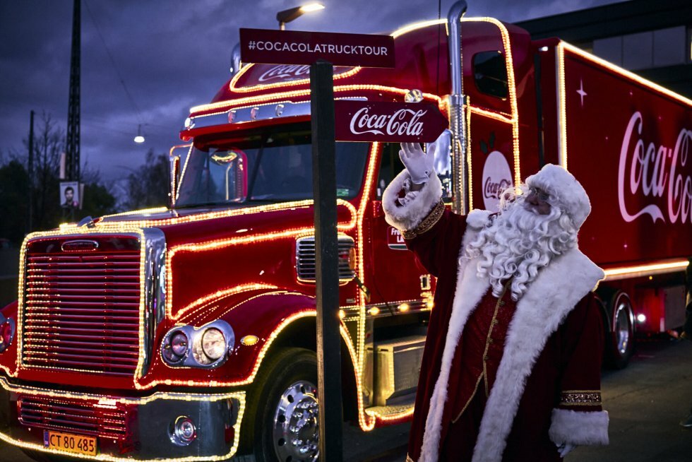 Her stopper Coca-Cola-lastbilen i 2024 - kører den forbi din by?