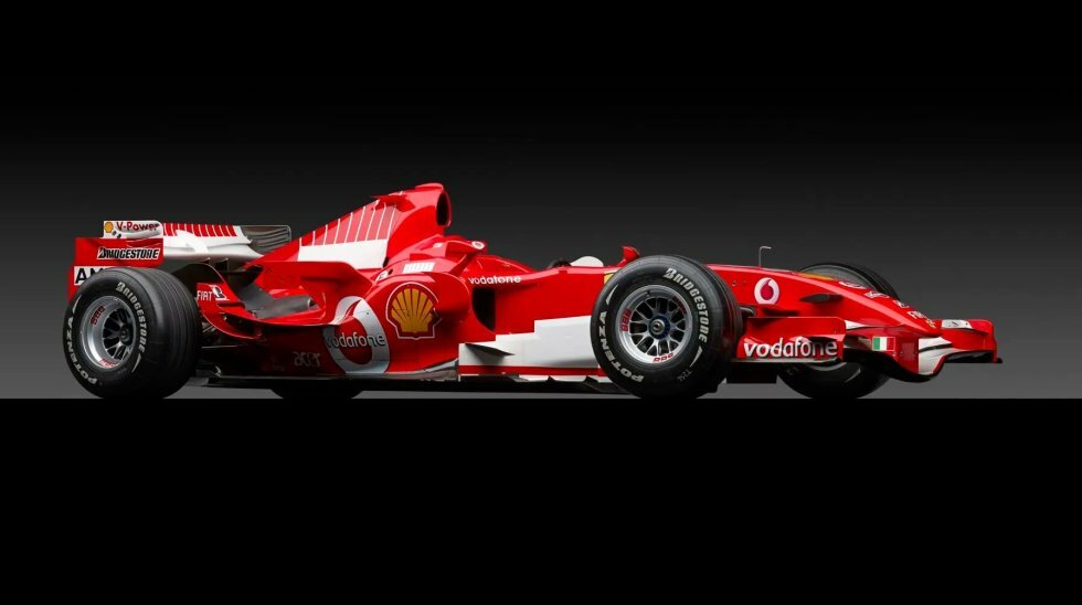 Nu kan Michael Schumacher 2006 Ferrari 248 F1 blive din