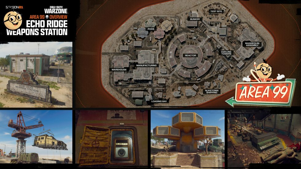 Call of Duty: Warzone rykker ud over vegas-inspirerede Area 99