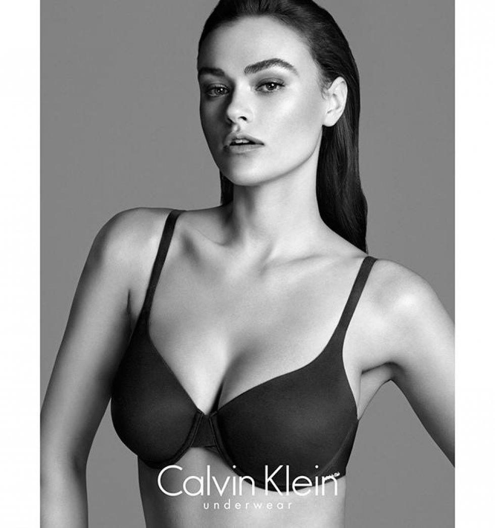 Foto: Calvin Klein - Er det her virkelig PLUS-size??