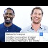 Matthew McConaughey & Idris Elba Answer the Web's Most Searched Questions | WIRED - Matthew McConaughey og Idris Elba svarer på de mest søgte spørgsmål på Google om dem selv