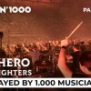 My Hero - Foo Fighters | Rockin'1000, Paris 2022 - 1000 musikere spiller Foo Fighters 'My Hero' til ære for Taylor Hawkins