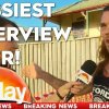 Aussiest. Interview. Ever. What a legend! - Genialt interview med tandløs australier 