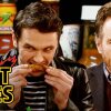 James Franco and Bryan Cranston Bond Over Spicy Wings | Hot Ones - James Franco og Bryan Cranston spiser hot-wings og snakker om tiden før de blev kendte
