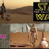 Star Wars: The Force Awakens trailer sweded side by side comparison - Star Wars trailer genskabt med papkulisser
