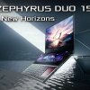 Rise to New Horizons - ROG Zephyrus Duo 15 | ROG - ASUS nye dual-screen gamer laptop står i over 30K
