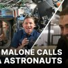 Post Malone Calls NASA Astronauts in Space for Earth Day - Se Post Malone interviewe to NASA-astronauter i rummet