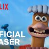 Chicken Run: Dawn of the Nugget | Official Teaser | Netflix - Flugten fra Hønsegården 2 har fået sin første trailer