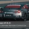 Nissan GT-R /C - the ultimate remote-control car for gamers - GT Academy vinder kører Nissan GT fra en helikopter