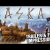 ASKA | Trailer First Impressions | This new Viking Survival Game Looks Insane ! - Udlev dine vikingedrømme i open-world survival-spillet Aska