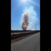 Bombastic blast: 20,000 pounds of illegal fireworks ignited in Texas - Politi konfiskerer og affyrer 20.000 stykker fyrværkeri i Texas