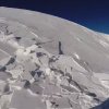 Snowboarder fanget i vanvittig lavine