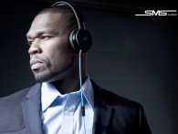 50 Cent headphones på højkant!