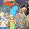 Michael Baxter: manden med flest Simpsons-inspirerede tatoveringer 