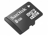 SanDisk 6 & 8GB kort