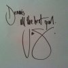 Jasons autograf til mig - EKSKLUSIVT: Connery.dk mødte Jason Statham