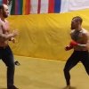 UFC-kæmper Conor McGregor sparrer med Hafthor The Mountain Bjornsson 