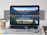 Shop gratis som webshoptester!