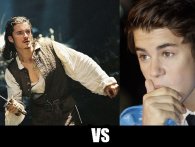 Orlando Bloom vs Justin Bieber